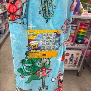 SpongeBob SquarePantsChristmas blanket